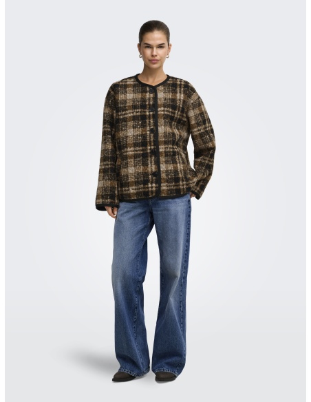 Veste Bouclette Toasted Coconut ONLANNI ONLY - 1 | MULHERES
